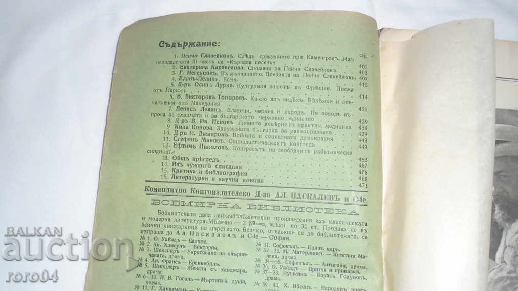 Auction MODERN THOUGHT - 1912 Auction MODERN THOUGHT - 1912