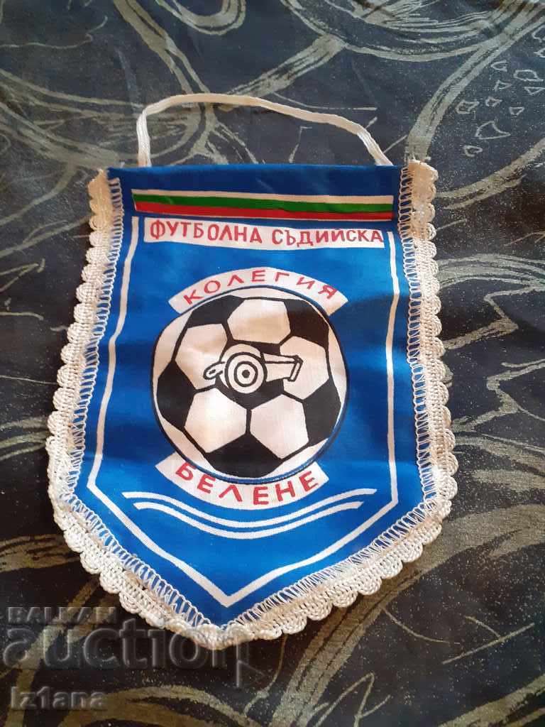 Old flag, flag of the Football Referees' College Belene Old flag, flag of the Football Referees' College Belene