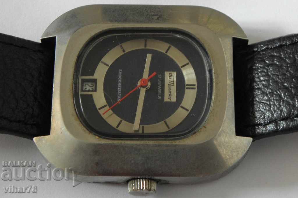 RARE SWISS MEN'S WATCH-DU MAURIE with price 199.99 BGN | € 102.25 RARE SWISS MEN'S WATCH-DU MAURIE with price 199.99 BGN | € 102.25