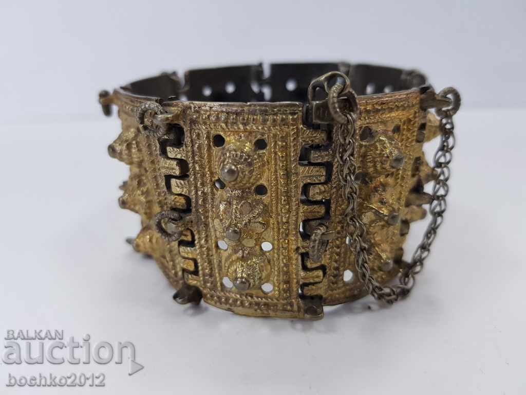 Bratara renascentista din argint aurit din Bulgaria, secolul al XIX-lea. - 6