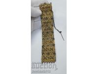 Rare Bulgarian silver gilt Renaissance bracelet 19th c.