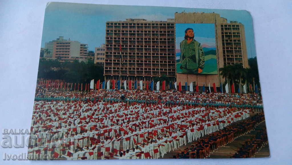 П К Cuba Celebration of the XV Aanniversary of Revolution
