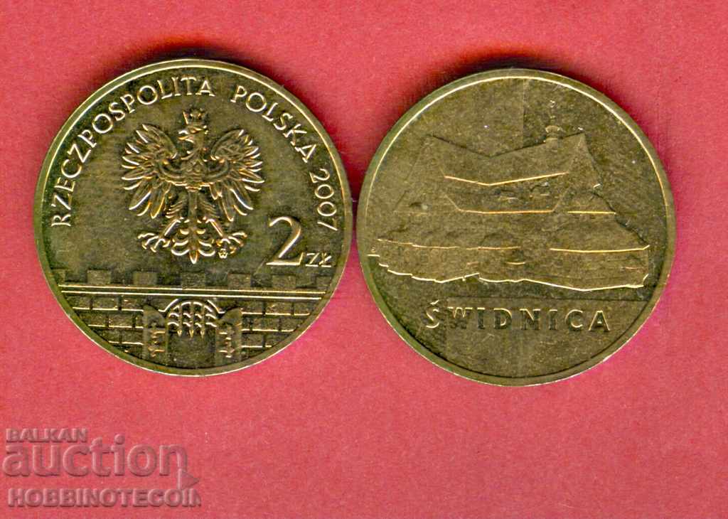 POLAND 2 Zloty - SWIDNICA CASTLE - issue 2007 NEW UNC POLAND 2 Zloty - SWIDNICA CASTLE - issue 2007 NEW UNC