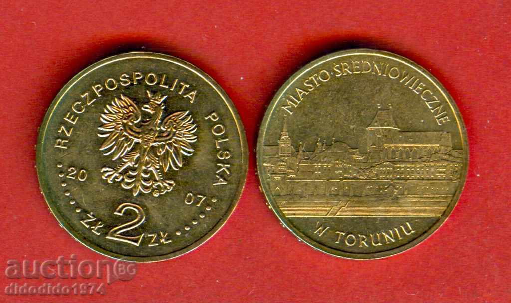 POLAND POLAND 2 Zl FORTRESS - issue issue 2007 NEW UNC