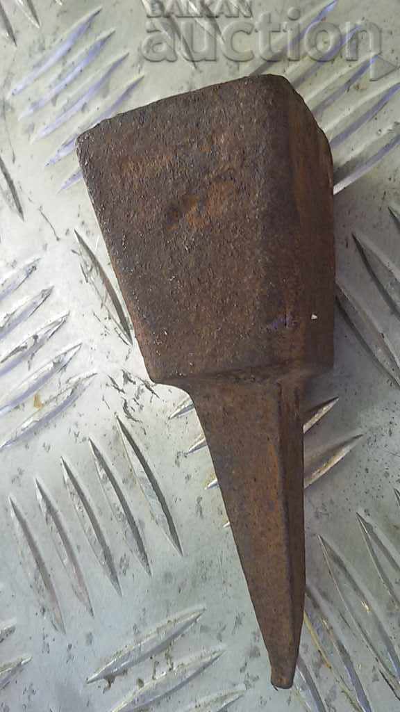 an ancient primitive anvil with price 25.00 BGN | € 12.78