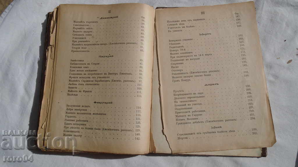 DIARY OF ONE STUDENT - EDMOND de AMICHIS - 6