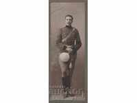 VECHE FOTO circa 1911 Ofițer cu sabie 5:14 cm.