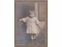 OLD PHOTO around 1920 Girl rr 11:16 cm.