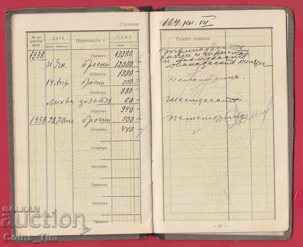 251049/1929 Βουλγαρική Εμπορική Τράπεζα - Σόφια - 6 251049/1929 Βουλγαρική Εμπορική Τράπεζα - Σόφια - 6