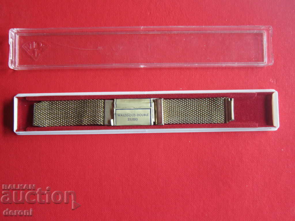 Unique gold plated strap chain for Rowi watch with price 90.00 BGN | € 46.02 Unique gold plated strap chain for Rowi watch with price 90.00 BGN | € 46.02