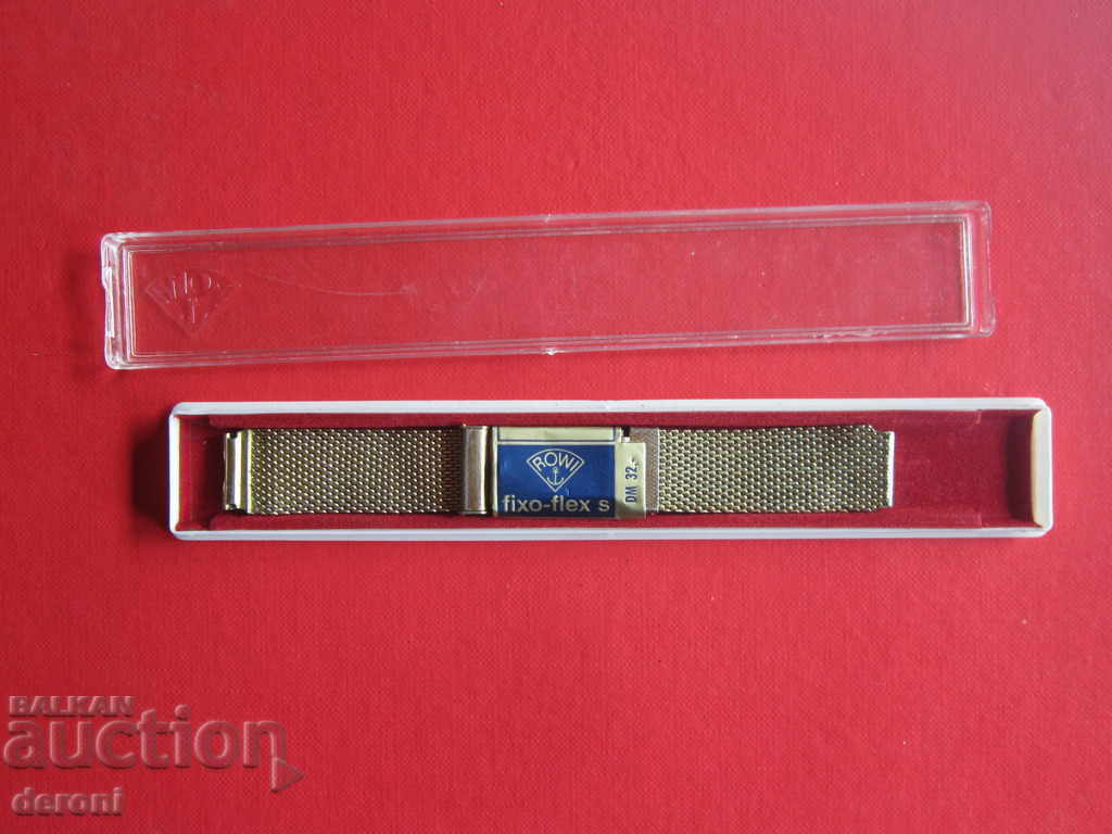 Delivery of Unique gold plated strap chain for Rowi watch Delivery of Unique gold plated strap chain for Rowi watch