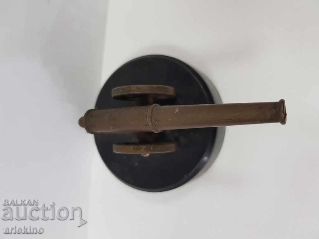 Licitație Veche tun statuetă de colecție din secolul XX