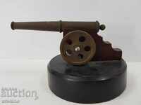 Collectible old cannon figurine 20th century