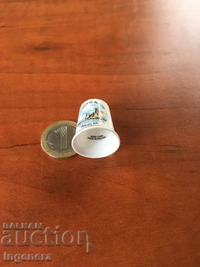 Thimble porcelain with price 5.00 BGN | € 2.56 Thimble porcelain with price 5.00 BGN | € 2.56