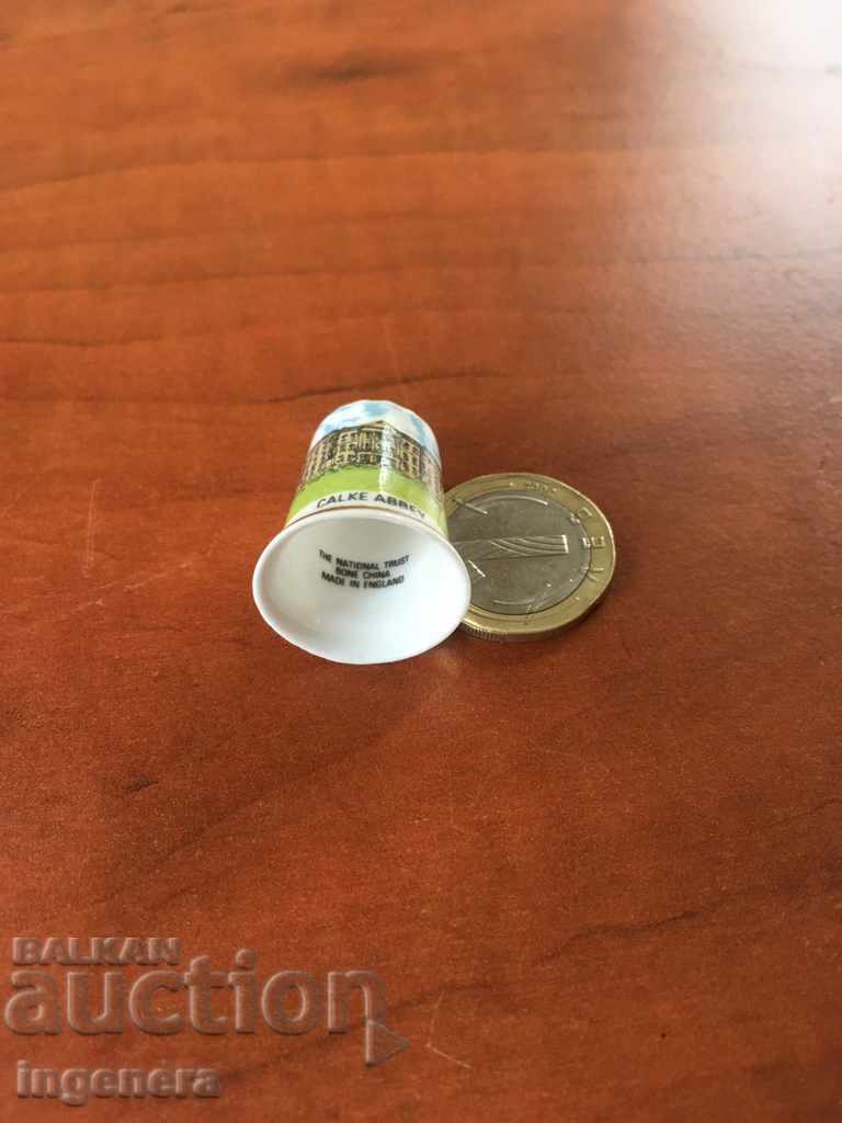 Thimble porcelain with price 5.00 BGN | € 2.56 Thimble porcelain with price 5.00 BGN | € 2.56