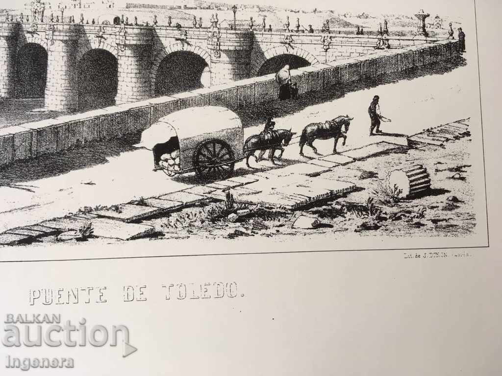 Auction  PICTURE GRAPHICS LITHOGRAPHY CARDBOARD EXCELLENT