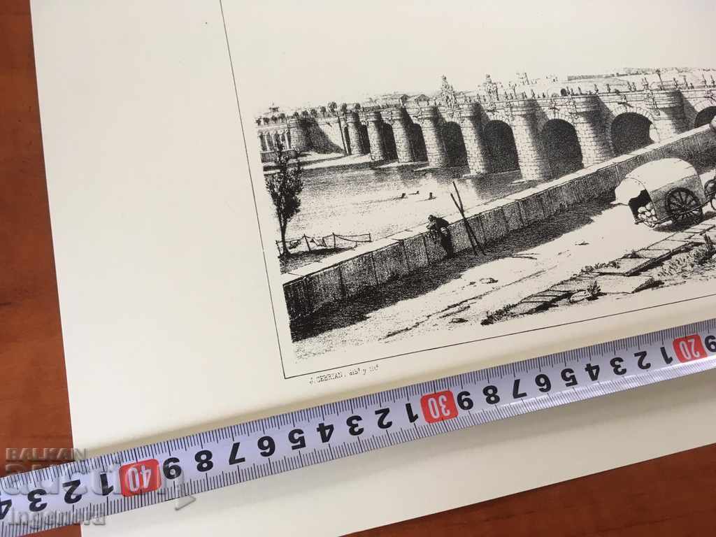 PICTURE GRAPHICS LITHOGRAPHY CARDBOARD EXCELLENT - 5