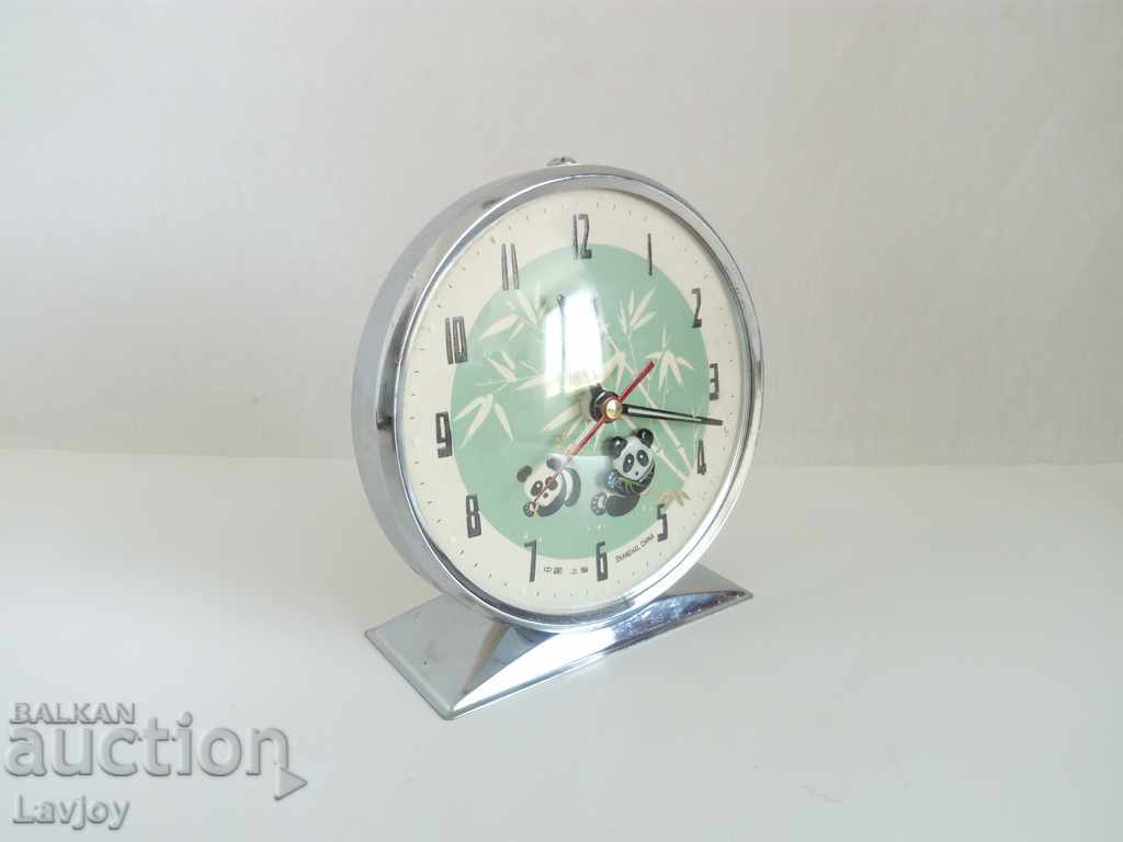CHINESE ANIMATED CLOCK ALARM Panda Bears with price 50.00 BGN | € 25.56 CHINESE ANIMATED CLOCK ALARM Panda Bears with price 50.00 BGN | € 25.56