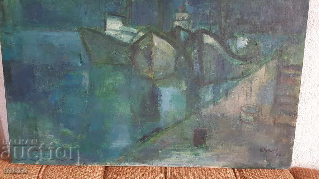 Delivery of Author's painting by Nikifor Tsonev Delivery of Author's painting by Nikifor Tsonev