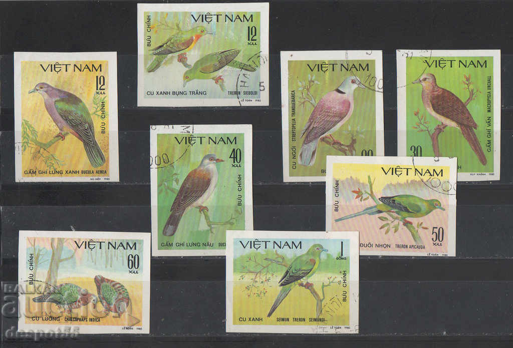 1981. Виетнам. Птици.