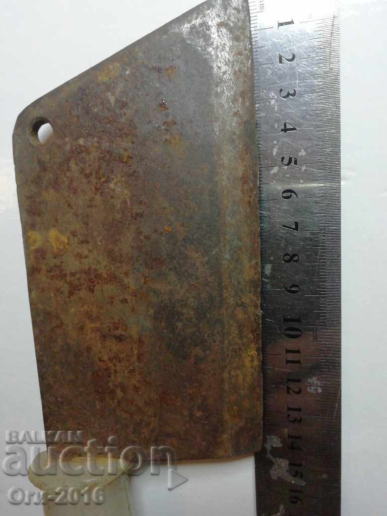 Old forged Sutter from Soca with price 18.00 BGN | € 9.20 Old forged Sutter from Soca with price 18.00 BGN | € 9.20