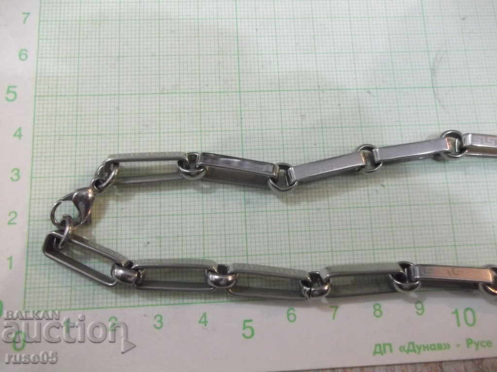 Chain imitation jewelry with meanders with price 10.00 BGN | € 5.11 Chain imitation jewelry with meanders with price 10.00 BGN | € 5.11