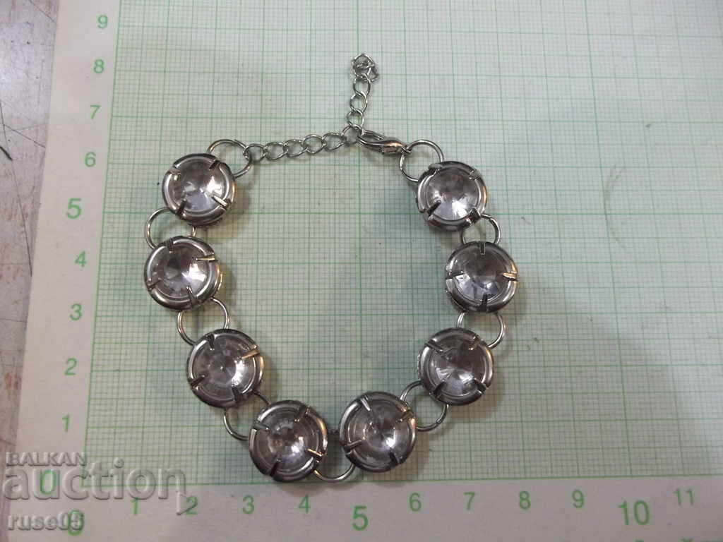 Chain with white stones - 6 Chain with white stones - 6