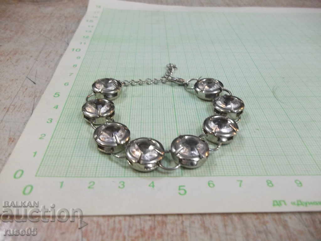 Chain with white stones - 7 Chain with white stones - 7