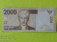 2000 rupii 2011 Indonezia