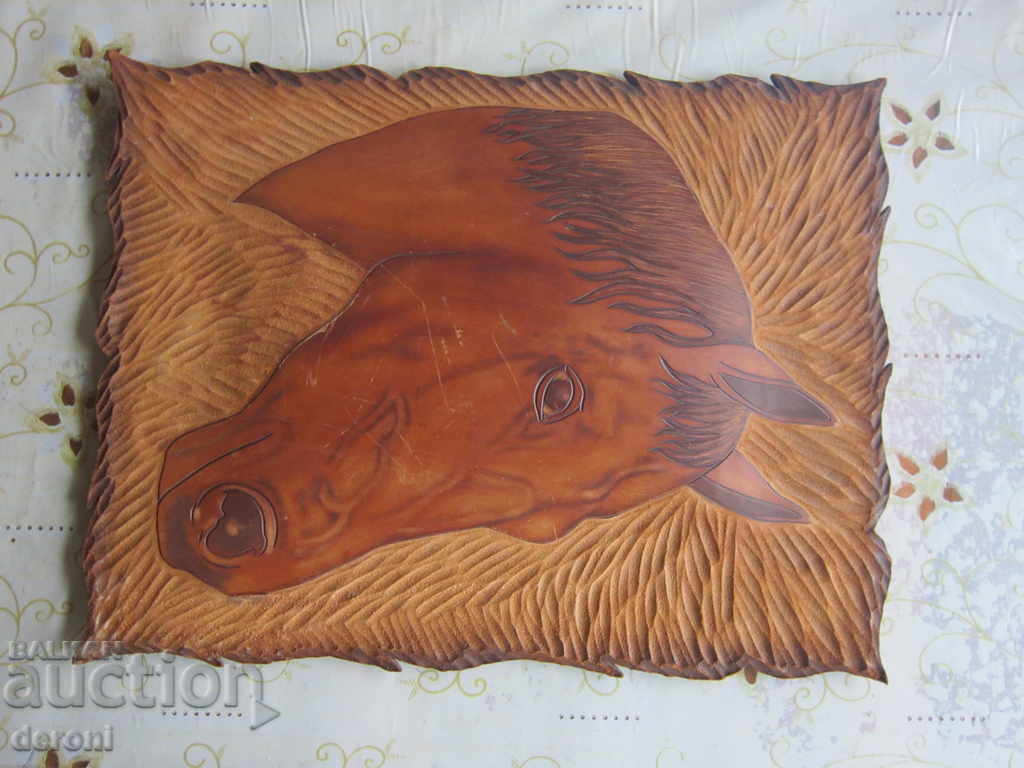 Auction Unique Skin Painting Head of the Con Auction Unique Skin Painting Head of the Con