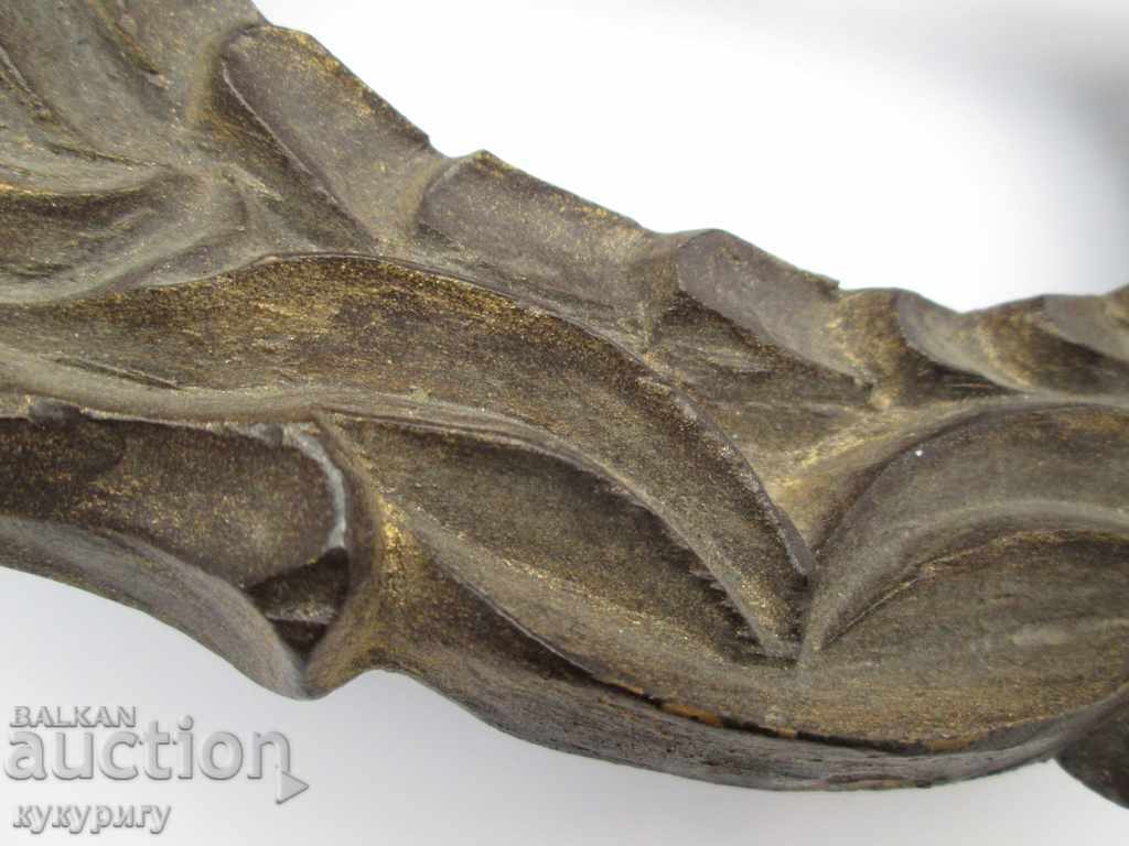 Very old wooden picture frame carving 19th century - 5 Very old wooden picture frame carving 19th century - 5