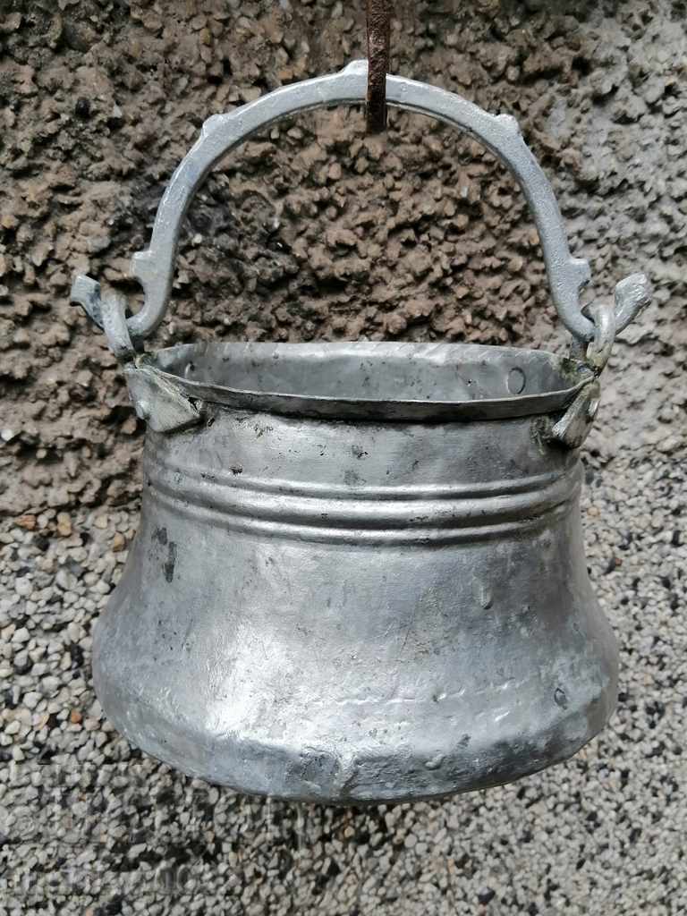 Παλιό χάλκινο μινιόν, χαλκός, καζάνι με τιμή 76.00 BGN | € 38.86