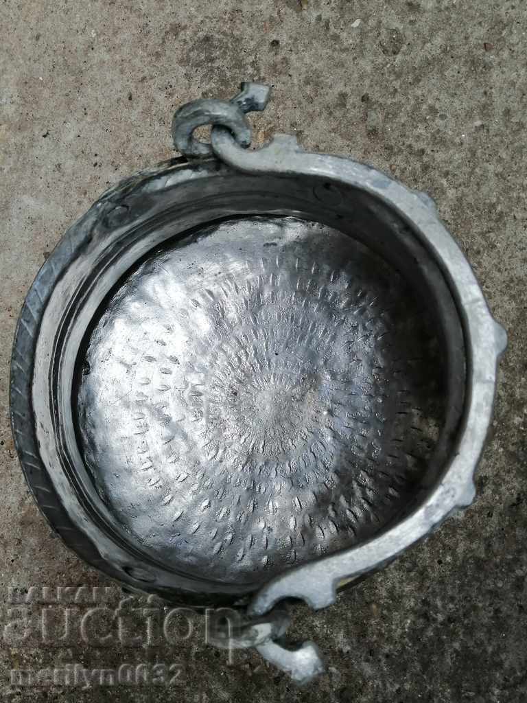 Παλιό χάλκινο μινιόν, χαλκός, καζάνι - 6