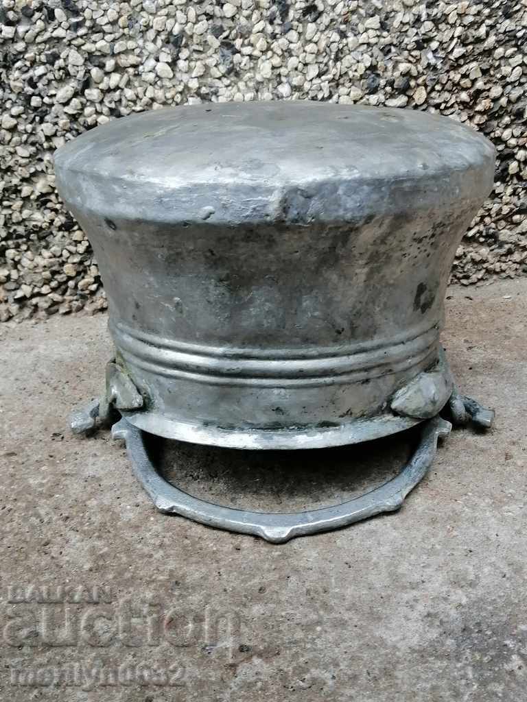 Παλιό χάλκινο μινιόν, χαλκός, καζάνι - 7