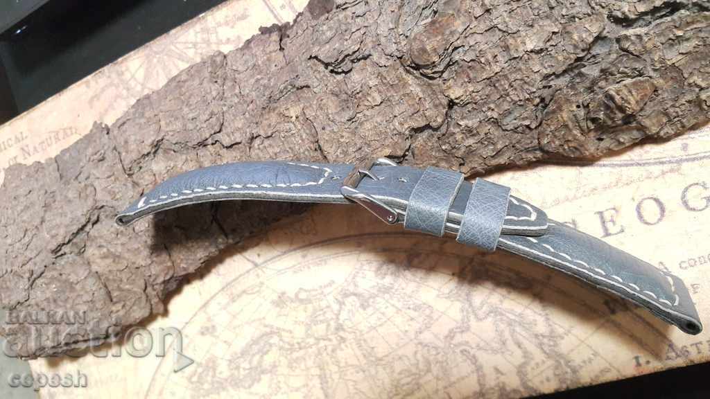 watch strap 22mm, handmade 580 - 5 watch strap 22mm, handmade 580 - 5