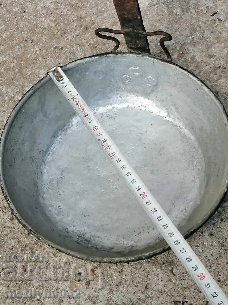 Δημοπρασία Παλιά κατσαρόλα χαλκού, χαλκού, δίσκος, δοχείο χαλκού Δημοπρασία Παλιά κατσαρόλα χαλκού, χαλκού, δίσκος, δοχείο χαλκού
