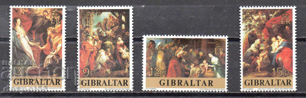 1977. Гибралтар. Коледа.