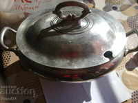 Silver-plated tureen