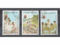 1988. Sao Tomé și Principe. 125 Crucea Roșie Internațională.