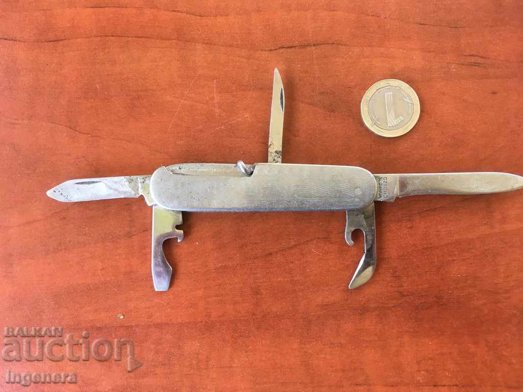 KNIFE METAL FOLDING KNIFE with price 7.00 BGN | € 3.58