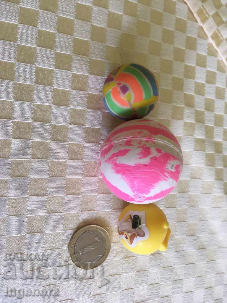 BALL BALL RUBBER SILICONE-3 PCS with price 1.30 BGN | € 0.66 BALL BALL RUBBER SILICONE-3 PCS with price 1.30 BGN | € 0.66