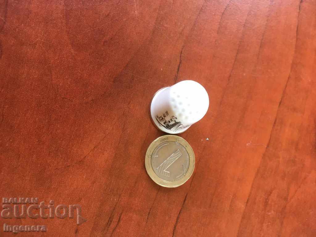 Auction Thimble porcelain Auction Thimble porcelain