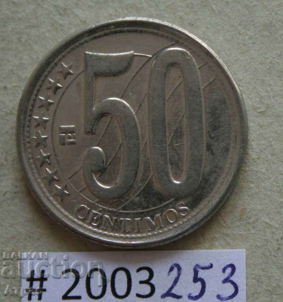 50  сантима 2012   Венецуела