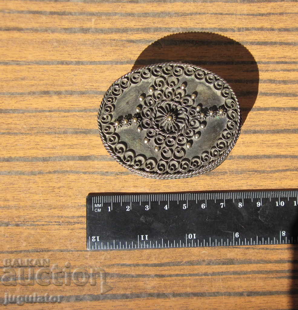old Bulgarian snuff box with filigree - 7 old Bulgarian snuff box with filigree - 7