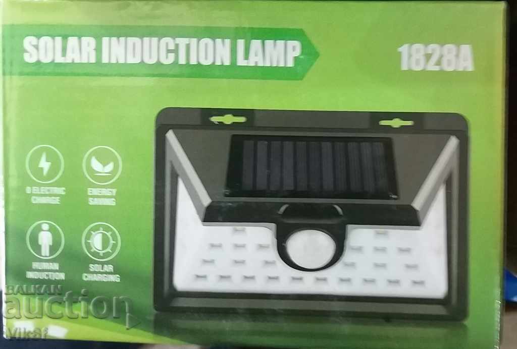 Delivery of Solar LED three-sided Lamp with PIR Sensor / for movement / Delivery of Solar LED three-sided Lamp with PIR Sensor / for movement /