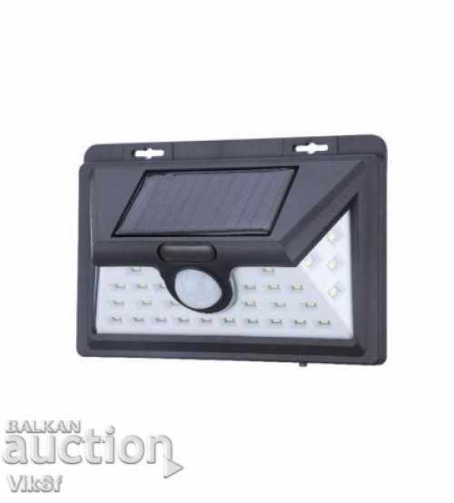 Solar LED three-sided Lamp with PIR Sensor / for movement / - 5 Solar LED three-sided Lamp with PIR Sensor / for movement / - 5