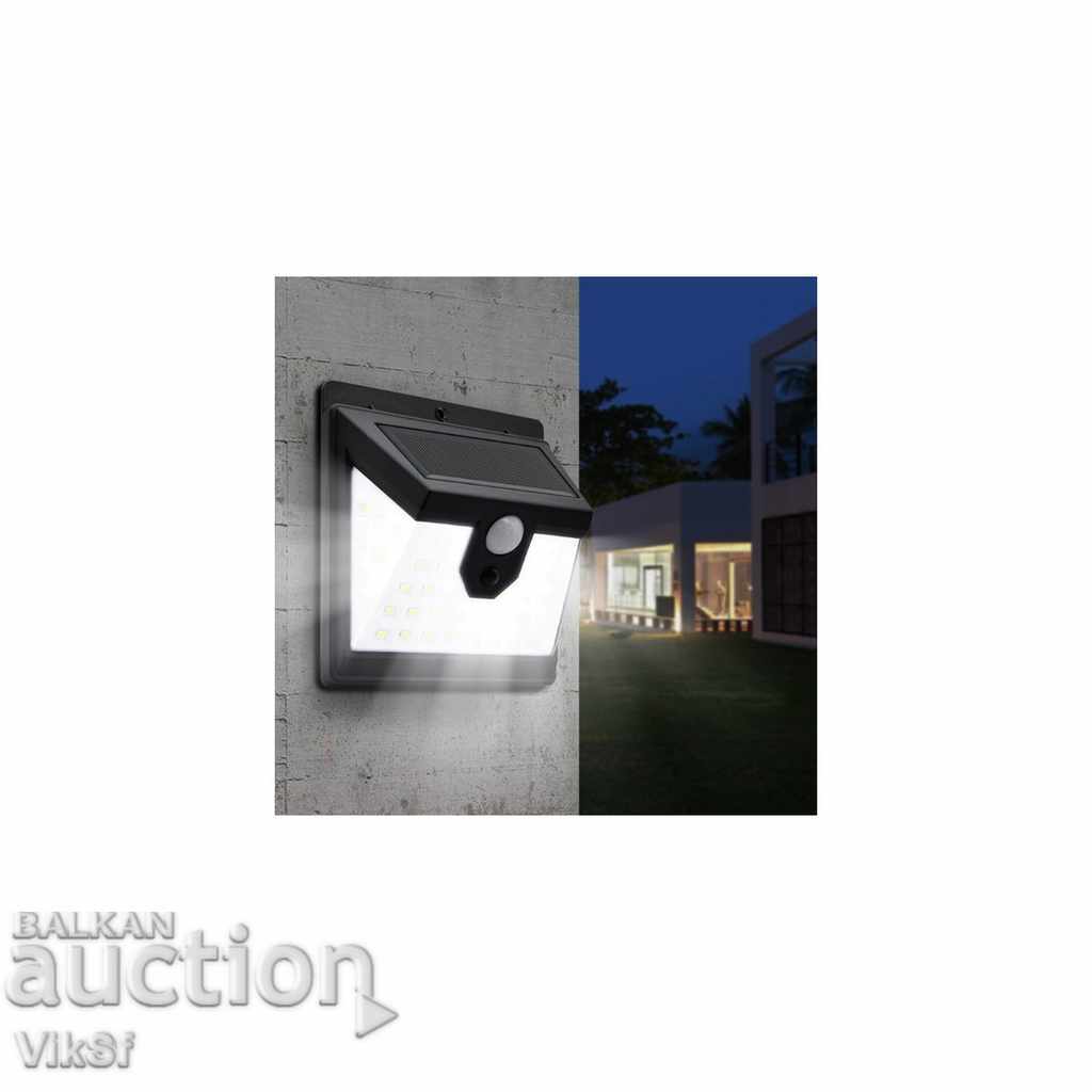 Solar LED three-sided Lamp with PIR Sensor / for movement / - 7 Solar LED three-sided Lamp with PIR Sensor / for movement / - 7