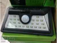 Solar LED three-sided Lamp with PIR Sensor / for movement /