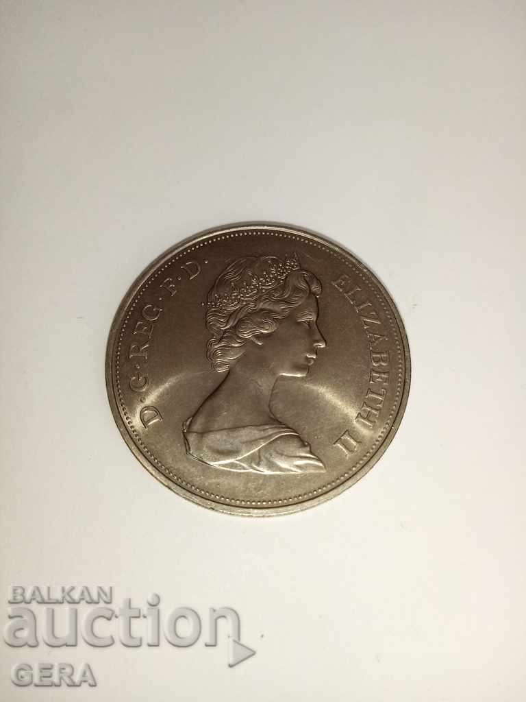 commemorative coin from England