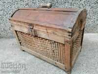 Wicker trunk, wicker basket, panner box basket